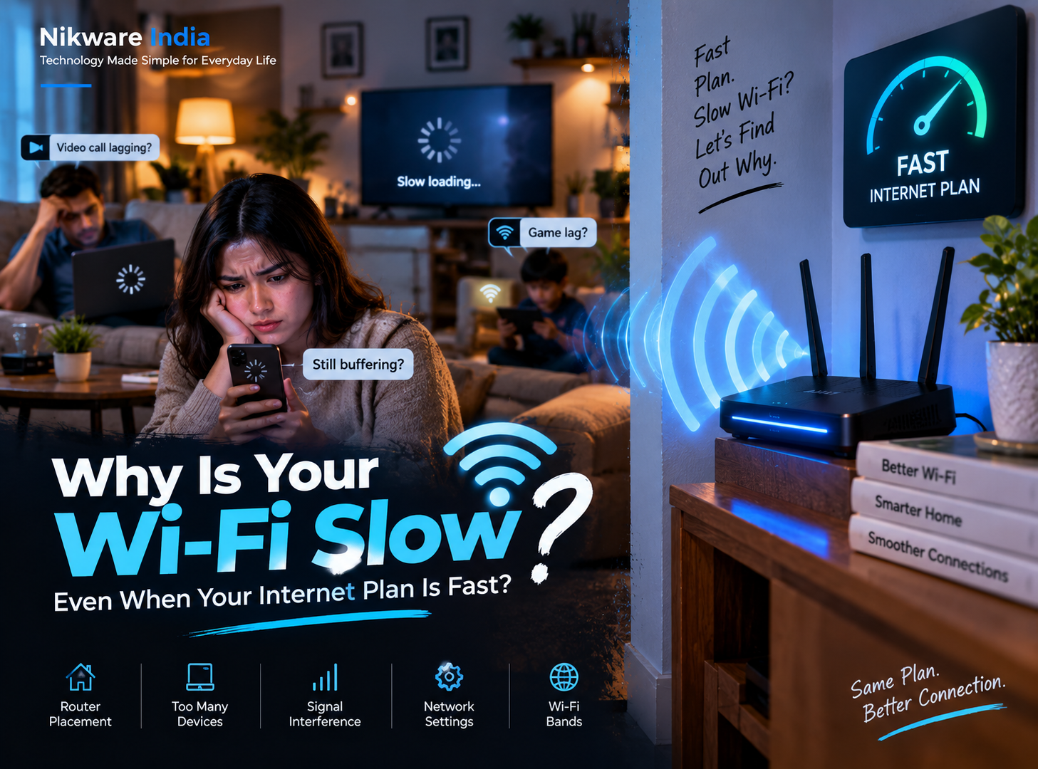 Slow Wi-Fi? Why a Fast Internet Plan May Still Feel Slow
